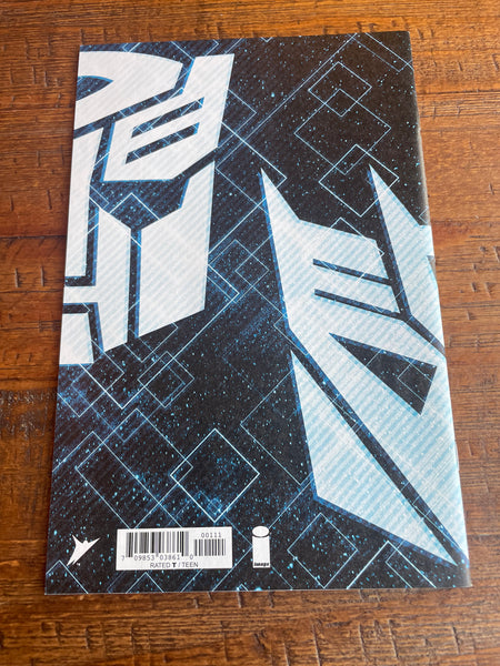 TRANSFORMERS #1 FIRST PRINT JOHNSON COVER-A VARIANT IMAGE COMICS KIRKMAN
