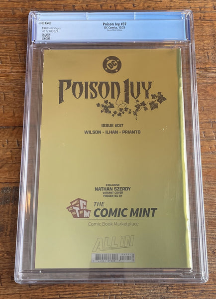 POISON IVY #37 CGC 9.8 NATHAN SZERDY NYCC 2025 EXCL "FOIL" VARIANT LTD TO 1000