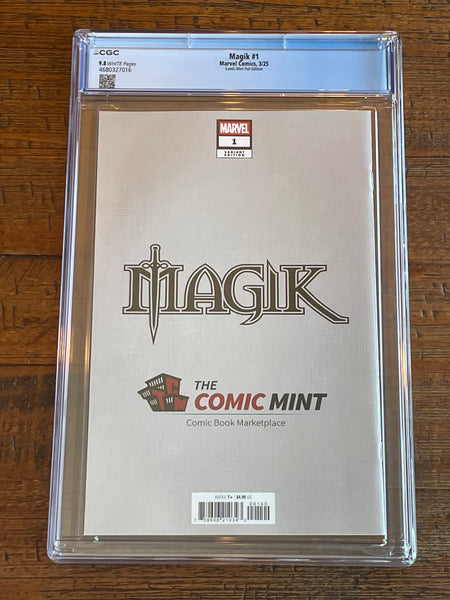 MAGIK #1 CGC 9.8 PEACH MOMOKO NYCC 2025 EXCL "FOIL" VARIANT LTD 1500