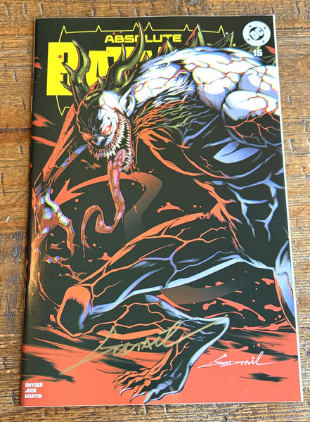 ABSOLUTE BATMAN #15 GODTAIL SIGNED COA MEGACON 2026 EXCL FIRST PRINT MIDNIGHT GOLD VARIANT