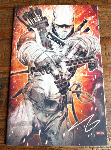 G.I. JOE #325 JOHN GIANG SIGNED REMARK MEGACON 2026 EXCL STORM SHADOW VARIANT-B OPTIONS