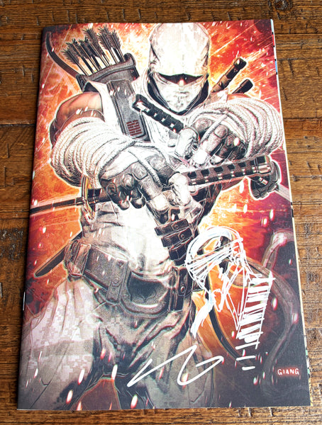 G.I. JOE #325 JOHN GIANG SIGNED REMARK MEGACON 2026 EXCL STORM SHADOW VARIANT-B OPTIONS