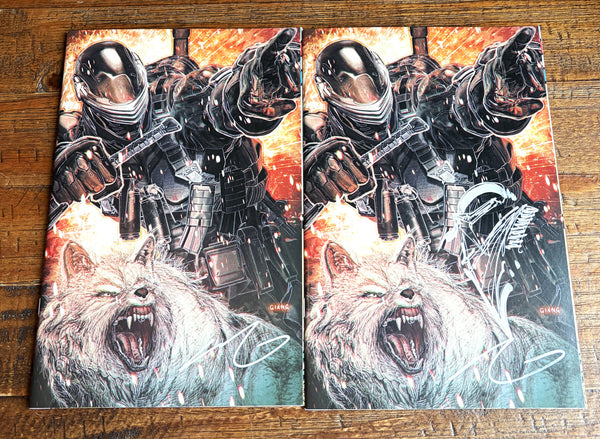 G.I. JOE #325 JOHN GIANG SIGNED REMARK MEGACON 2026 EXCL SNAKE-EYES VARIANT-A OPTIONS