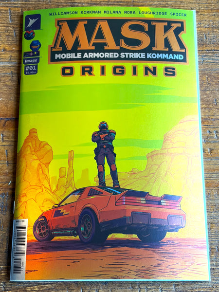 MASK ORIGINS #1 BLIND BAG GOLD FOIL VARIANT TRANSFORMERS G.I. JOE
