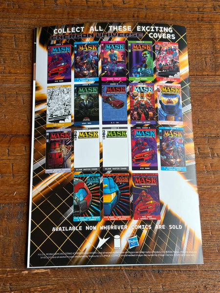 MASK ORIGINS #1 BLIND BAG GOLD FOIL VARIANT TRANSFORMERS G.I. JOE