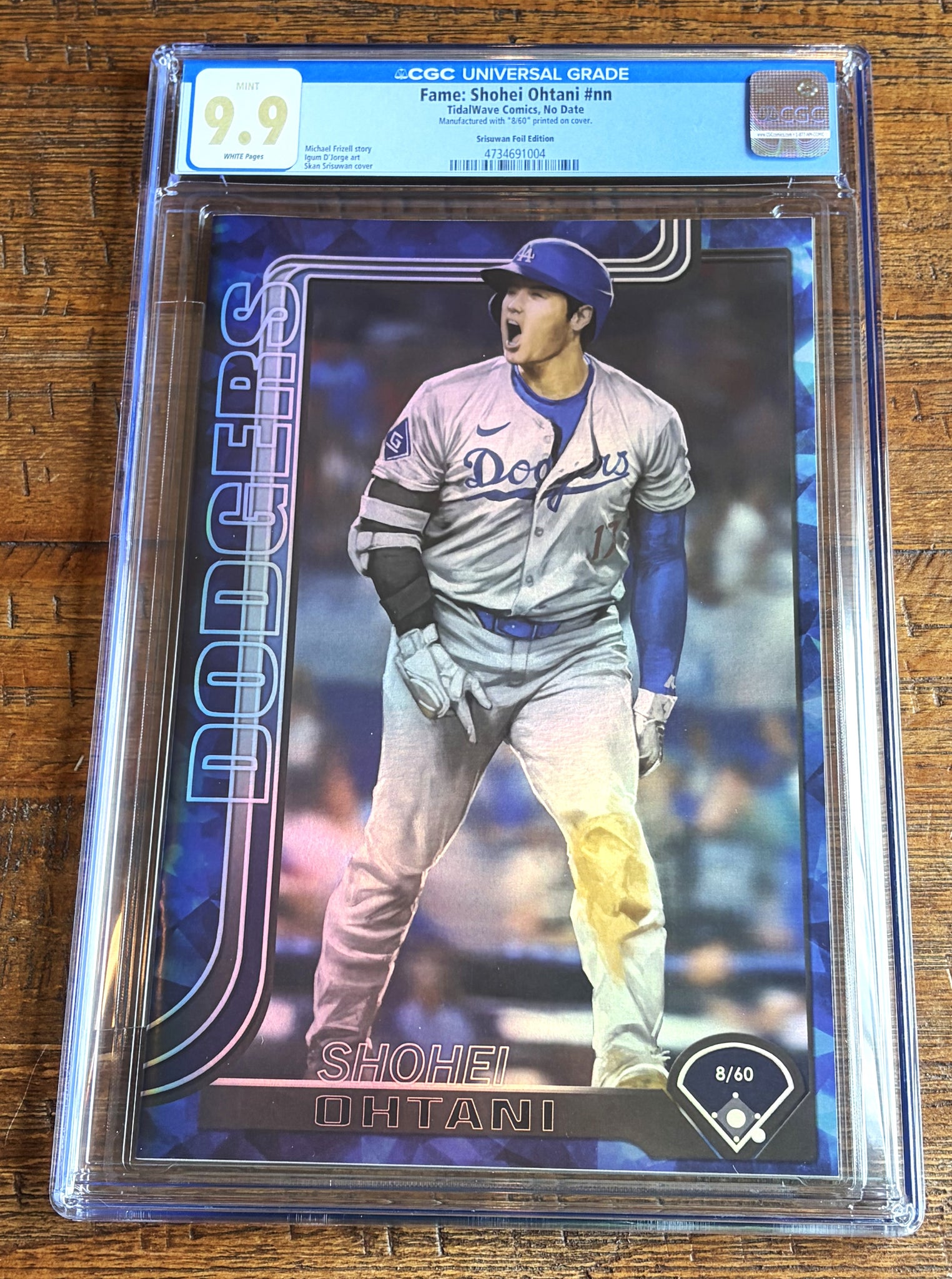 FAME: SHOHEI OHTANI #1 CGC 9.9 MINT MEGACON 2026 EXCL FOIL VARIANT