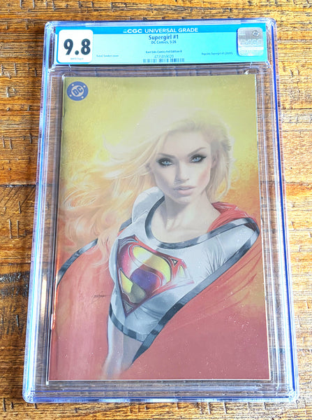 SUPERGIRL #1 CGC 9.8 NATALI SANDERS MEGACON 2026 EXCL SECRET FOIL VARIANT LTD 400