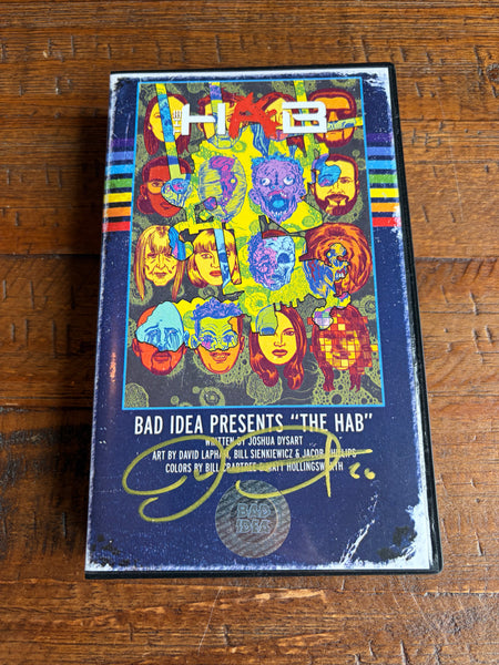 THE HAB #1 VHS TAPE & MINI-COMIC SIGNED JOSHUA DYSART VARIANT BAD IDEA LTD ONLY 36