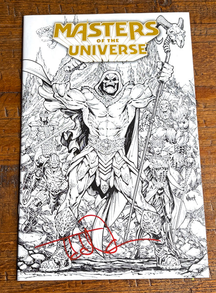 HE-MAN & MASTERS OF THE UNIVERSE WINGS OF FATE #1 TODD NAUCK SIGNED COA EXCL COLOR VIRGIN & B&W VARIANT OPTIONS MOVIE PREQUEL