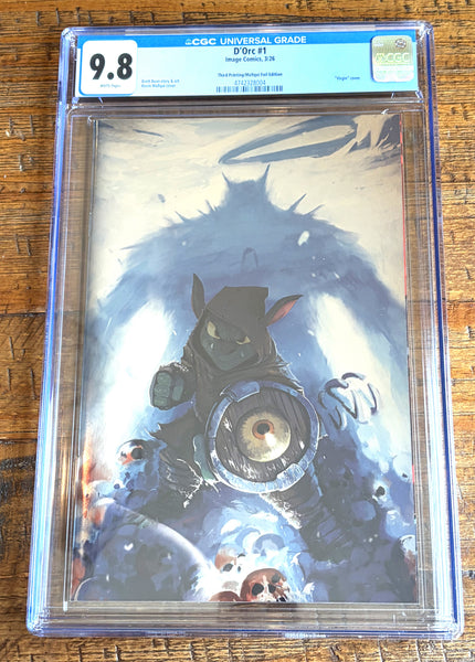 D'ORC #1 CGC 9.8 KEVEN MALLQUI (Third Print) MEGACON 2026 EXCL FOIL VARIANT