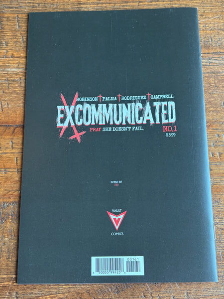 EXCOMMUNICATED #1 ITO 1:50 RI VIRGIN VARIANT VAULT COMICS 2026