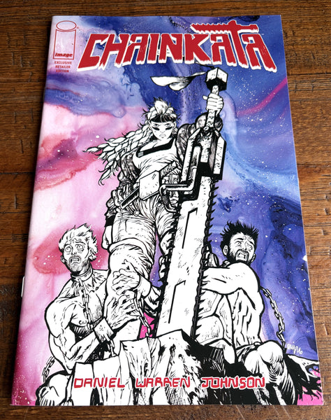 CHAINKATA #1 EXCL ASHCAN RETAILER EDITION VARIANT DANIEL WARREN JOHNSON