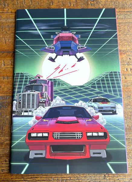 MASK #1 SKAN SIGNED EXCL CARTOON RETRO VIRGIN VARIANT LTD 500 G.I. JOE TRANSFORMERS