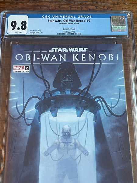 STAR WARS OBI-WAN KENOBI #2 CGC 9.8 E.M. GIST RI 1:25 INCENTIVE VARIANT