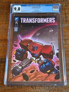TRANSFORMERS #1 CGC 9.8 MIKE BOWDEN NYCC EXCL VARIANT IMAGE COMICS LIMITED TO 500