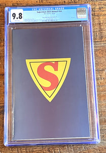 SUPERMAN ANNUAL #1 CGC 9.8 NYCC EXCLUSIVE GOLDEN AGE LOGO FOIL VIRGIN VARIANT