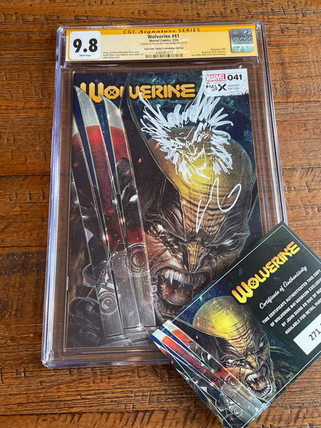 WOLVERINE #41 CGC SS 9.8 JOHN GIANG REMARK SKETCH MEGACON VARIANT DEADPOOL HOMAGE