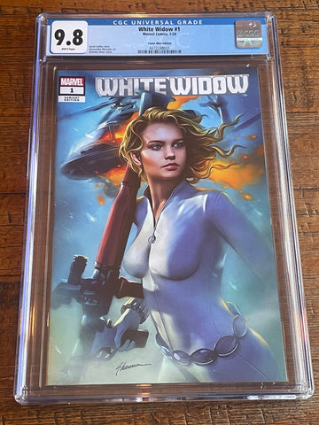 WHITE WIDOW #1 CGC 9.8 SHANNON MAER EXCLUSIVE VARIANT LIMITED TO 500 W/ COA