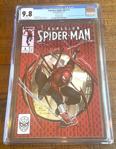 SUPERIOR SPIDER-MAN #1 CGC 9.8 INHYUK LEE "HOMAGE" ULTIMATE EDITION LIMITED TO 200