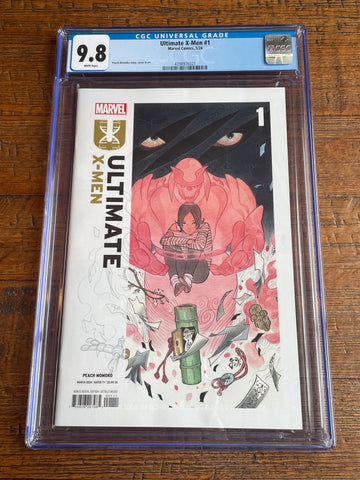 ULTIMATE X-MEN #1 CGC 9.8 PEACH MOMOKO FIRST PRINTING COVER-A VARIANT