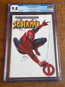 ULTIMATE SPIDER-MAN #1 CGC 9.8 INHYUK LEE FAN EXPO PHILLY WHITE EXCL VARIANT LE TO 800
