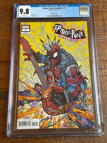 SPIDER-PUNK: ARMS RACE #1 CGC 9.8 MARIA WOLF 1:25 RI INCENTIVE VARIANT