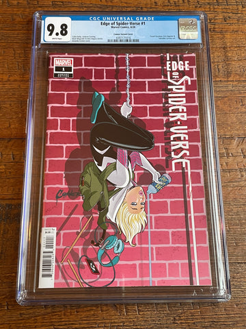 EDGE OF SPIDER-VERSE #1 CGC 9.8 CONNER 1:25 INCENTIVE VARIANT 1st WEAPON VIII