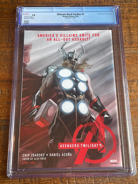 ULTIMATE BLACK PANTHER #2 CGC 9.8 MOBILI 1:25 RI INCENTIVE VARIANT SPIDER-MAN