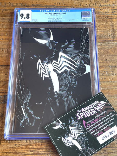 AMAZING SPIDER-MAN #47 CGC 9.8 JOHN GIANG FAN EXPO PHILLY EXCL "VIRGIN" VARIANT-B