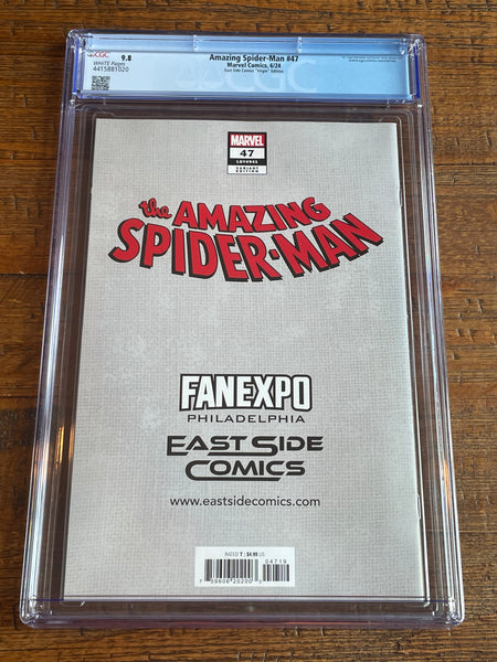 AMAZING SPIDER-MAN #47 CGC 9.8 JOHN GIANG FAN EXPO PHILLY EXCL "VIRGIN" VARIANT-B