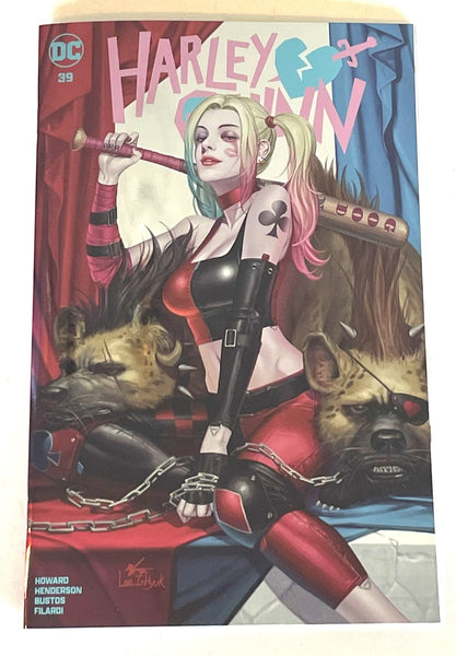 HARLEY QUINN #39 INHYUK LEE EXCL "FOIL" VARIANT LE TO 800 W/ COA