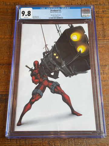 DEADPOOL #1 CGC 9.8 MIGUEL MERCADO 1:100 RI INCENTIVE "VIRGIN" VARIANT