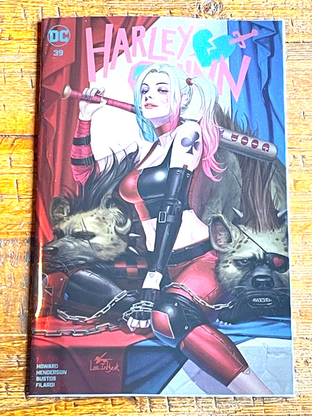 HARLEY QUINN #39 INHYUK LEE EXCL "FOIL" VARIANT LE TO 800 W/ COA