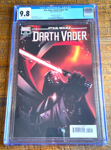 STAR WARS DARTH VADER #45 CGC 9.8 FEDERICO SABATINI 1:25 RI INC VARIANT