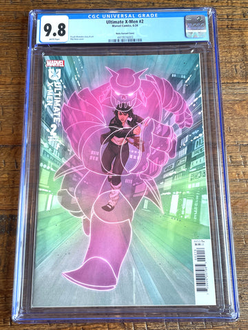 ULTIMATE X-MEN #2 CGC 9.8 PHIL NOTO 1:25 RI INCENTIVE VARIANT SPIDER-MAN