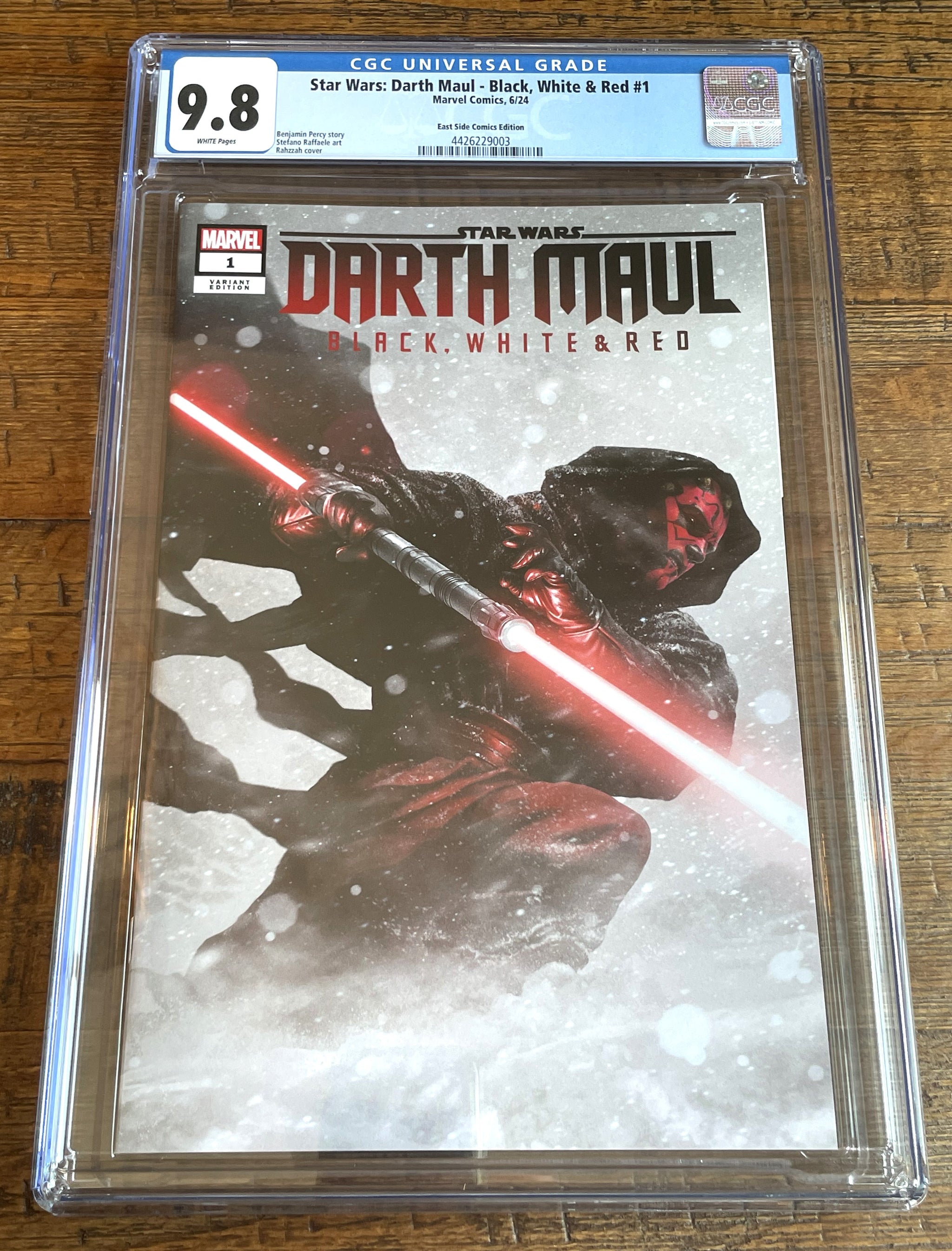 Star Wars: Darth Maul #4 Comic-Francavilla Variant CGC purchases 9 .6