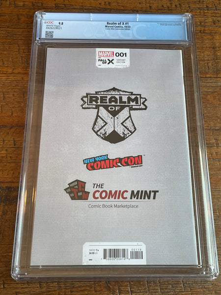 REALM OF X #1 CGC 9.8 TIAGO DA SILVA NYCC EXCL WHITE VARIANT MAGIK