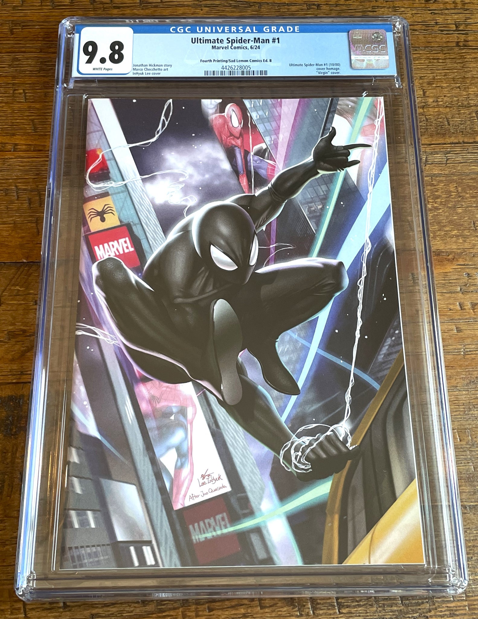 KON様 ULTIMATE SPIDER-MAN #1 CGC 9.8 INHYUK LEE RED & BLACK 
