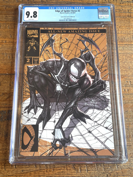 EDGE OF SPIDER-VERSE #2 CGC 9.8 INHYUK LEE SPOOKY-MAN RED & GOLD VARIANT OPTIONS LE TO 800