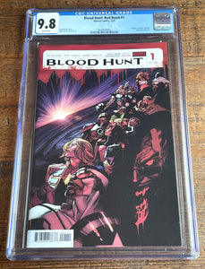 BLOOD HUNT #1 CGC 9.8 PEPE LARRAZ 1st PRINT RED BAND MATURE VARIANT SPIDER-MAN