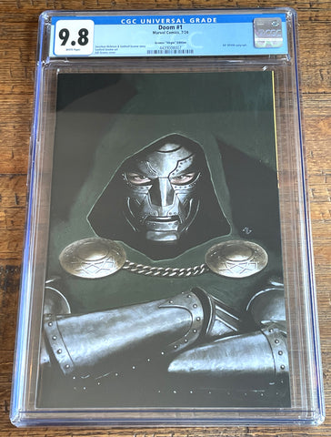 DOOM #1 CGC 9.8 ADI GRANOV 1:100 RI INCENTIVE "VIRGIN" VARIANT