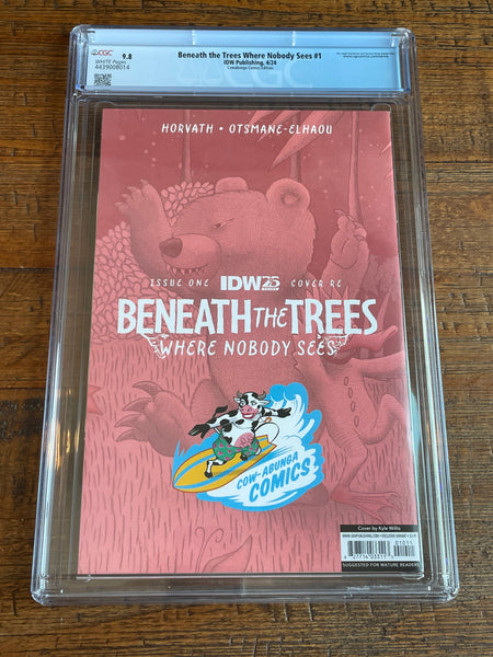 BENEATH THE TREES WHERE NOBODY SEES #1 CGC 9.8 KYLE WILLIS EXCL VARIANT