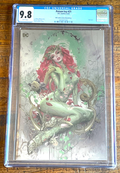 POISON IVY #21 CGC 9.8 NATALI SANDERS C2E2 EXCL "FOIL" VARIANT LE 400