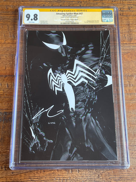 AMAZING SPIDER-MAN #47 CGC SS 9.8 JOHN GIANG SIGNED FAN EXPO EXCL VIRGIN VARIANT LTD TO 800