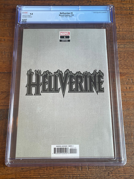 HELLVERINE #1 CGC 9.8 MARK TEXEIRA 1:100 RI INCENTIVE "VIRGIN" VARIANT