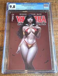 VAMPIRELLA DARK REFLECTIONS #1 CGC 9.8 WILL JACK TRADE & VIRGIN VARIANT OPTIONS