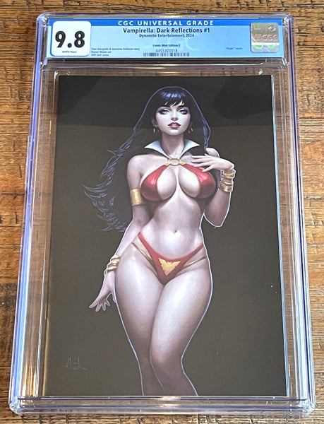 VAMPIRELLA DARK REFLECTIONS #1 CGC 9.8 WILL JACK TRADE & VIRGIN VARIANT OPTIONS