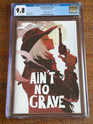 AIN'T NO GRAVE #1 CGC 9.8 STEPHANIE HANS EXCL VARIANT SKOTTIE YOUNG LE TO 300