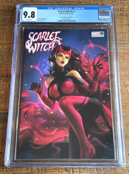 SCARLET WITCH #1 CGC 9.8 LEIRIX LI EXCLUSIVE VARIANT LE TO 600 W/ COA