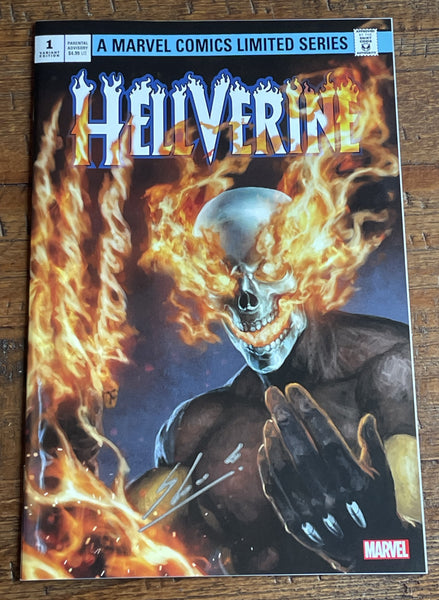 HELLVERINE #1 SKAN SRISUWAN SIGNED EXCLUSIVE VARIANT LE TO 800 W/ COA